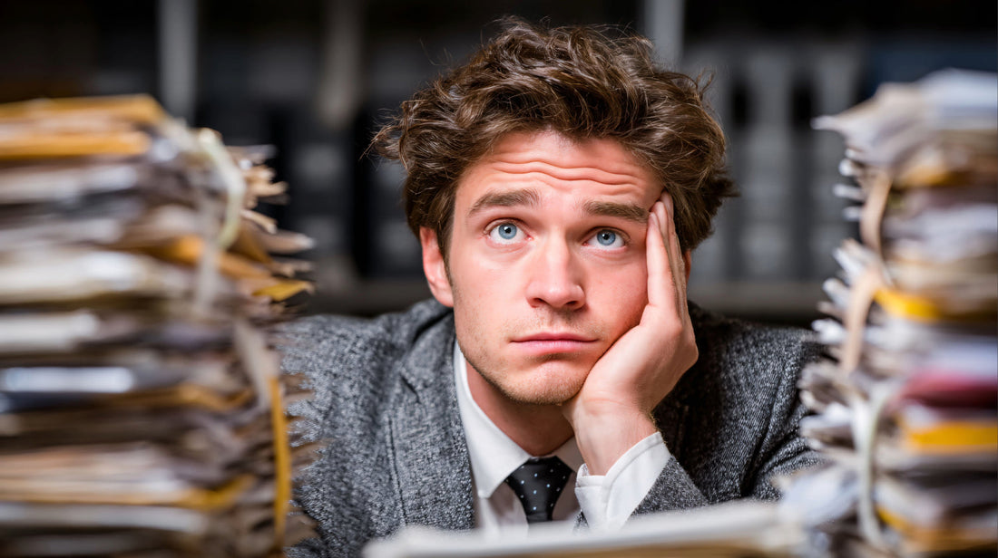 Propriétaire Airbnb stressé et débordé par la gestion administrative et opérationnelle de sa location courte durée